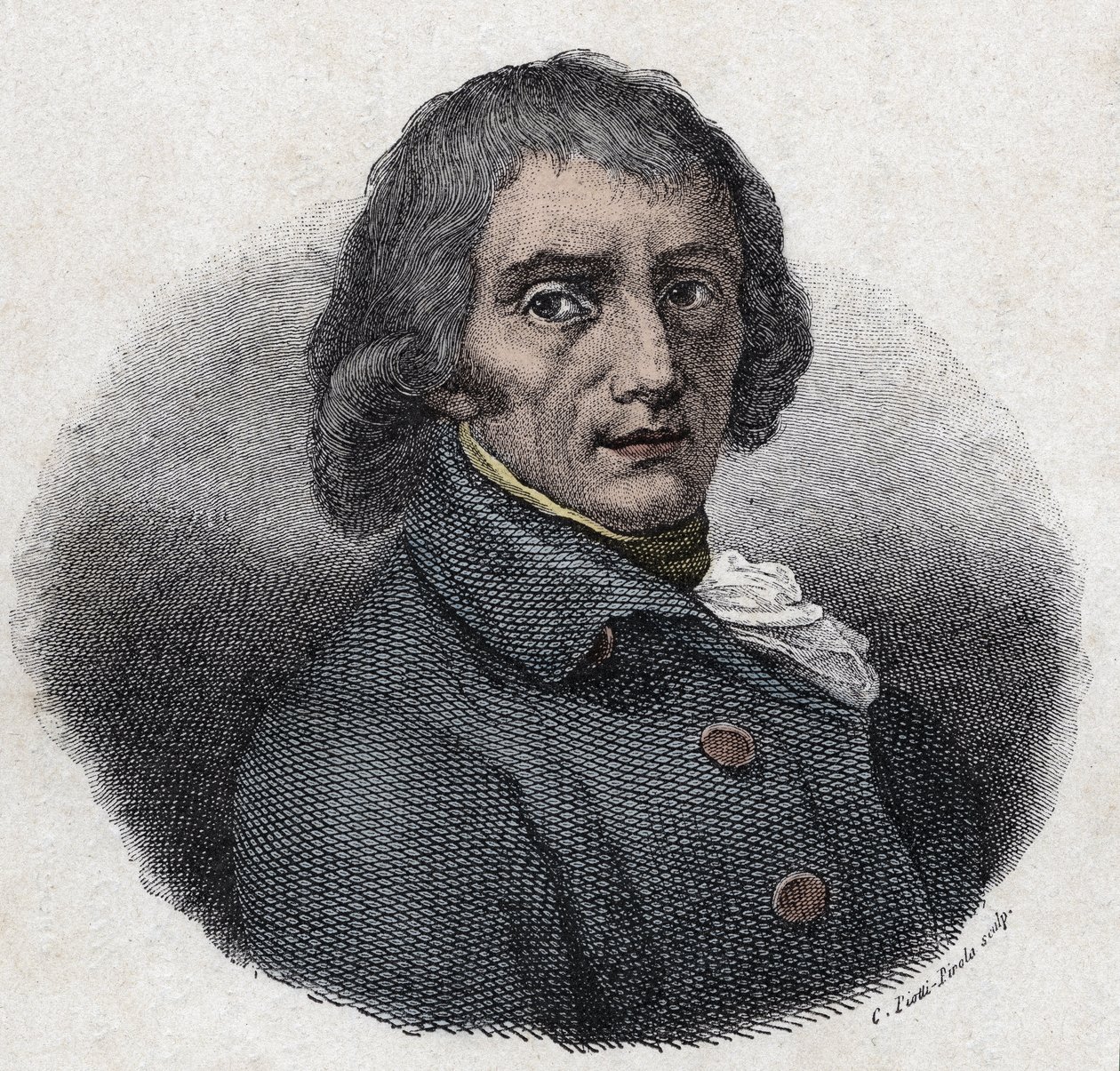Portret van Giuseppe Parini (1729-1799), Italiaanse dichter door Anonymous Anonymous