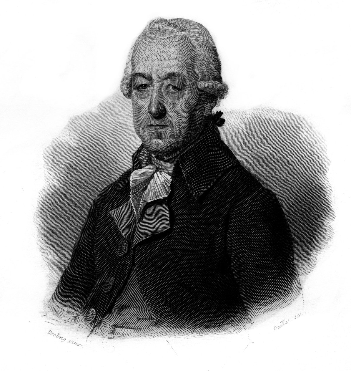 Portret van Jean-Georges Reber, Franse industrieel. In 