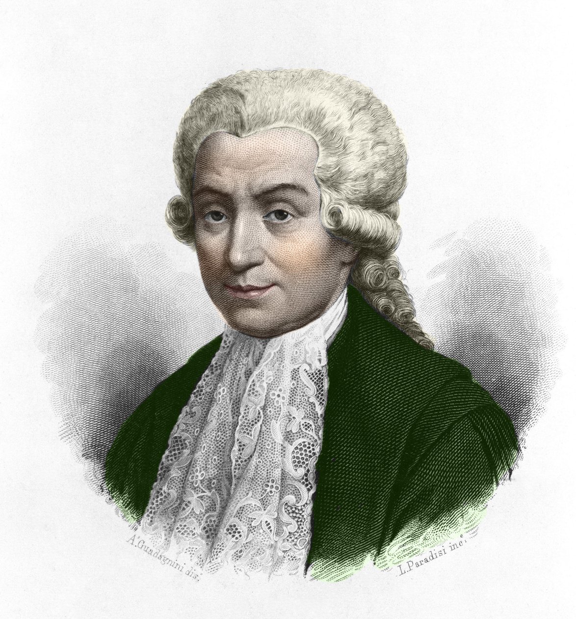 Portret van Luigi Galvani (1737-1798), Italiaanse natuurkundige en arts. door Anonymous Anonymous