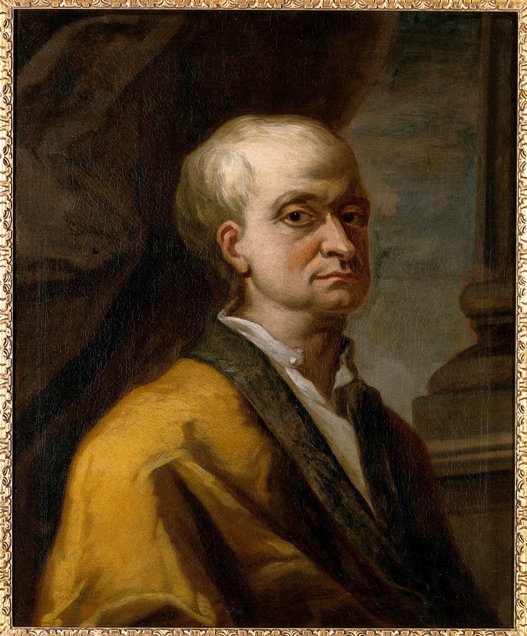 Portret van Sir Isaac Newton (1642-1727) door Anonymous Anonymous