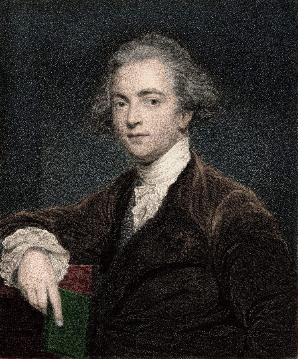 Portret van Sir William Jones (1746-1794), Engelse taalkundige door Anonymous Anonymous