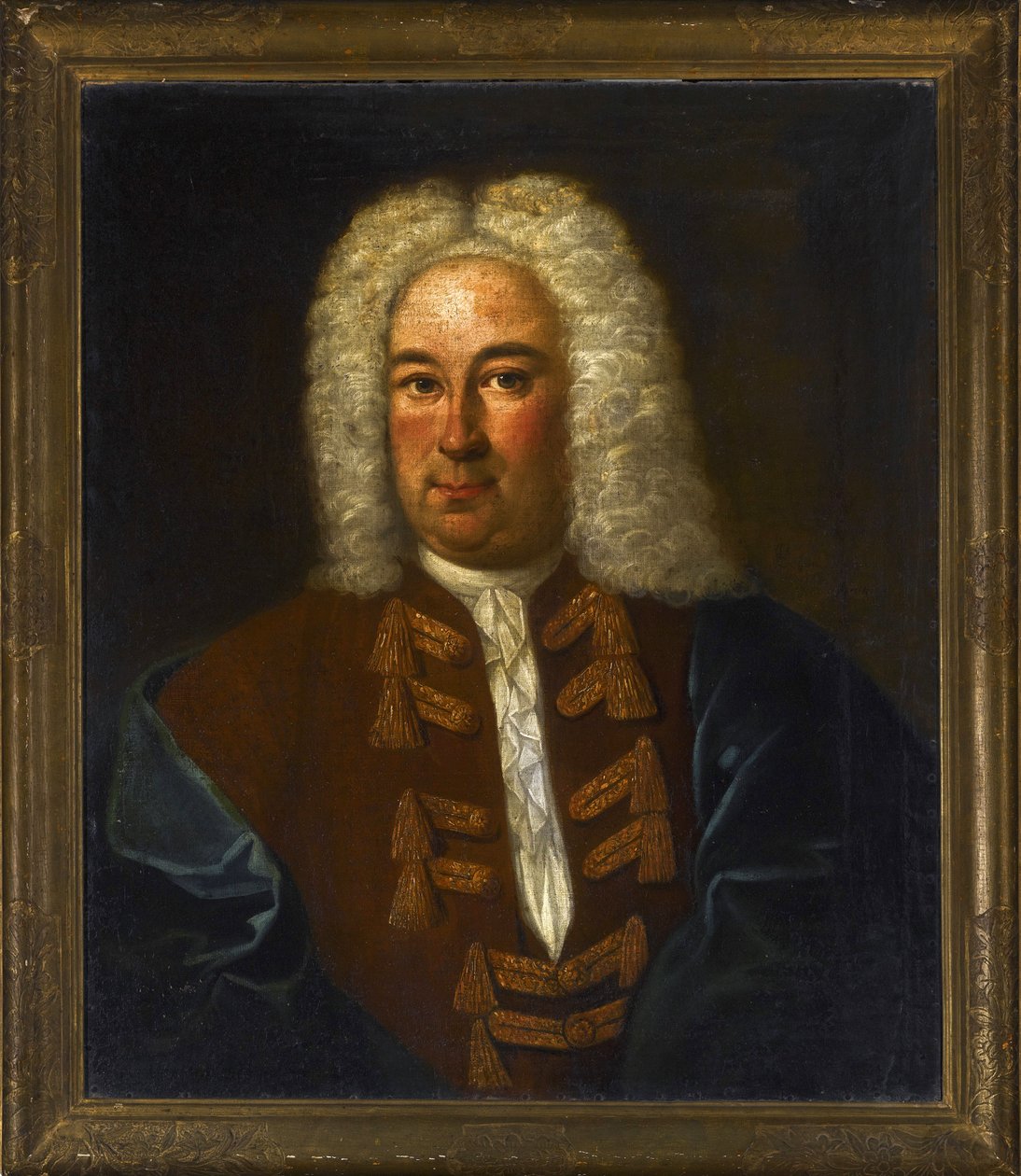 Portret van de componist Georg Friedrich Händel door Anonymous Anonymous