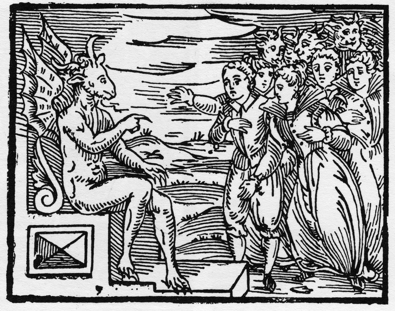Satan eist een pact van de nieuwe tovenaars - 