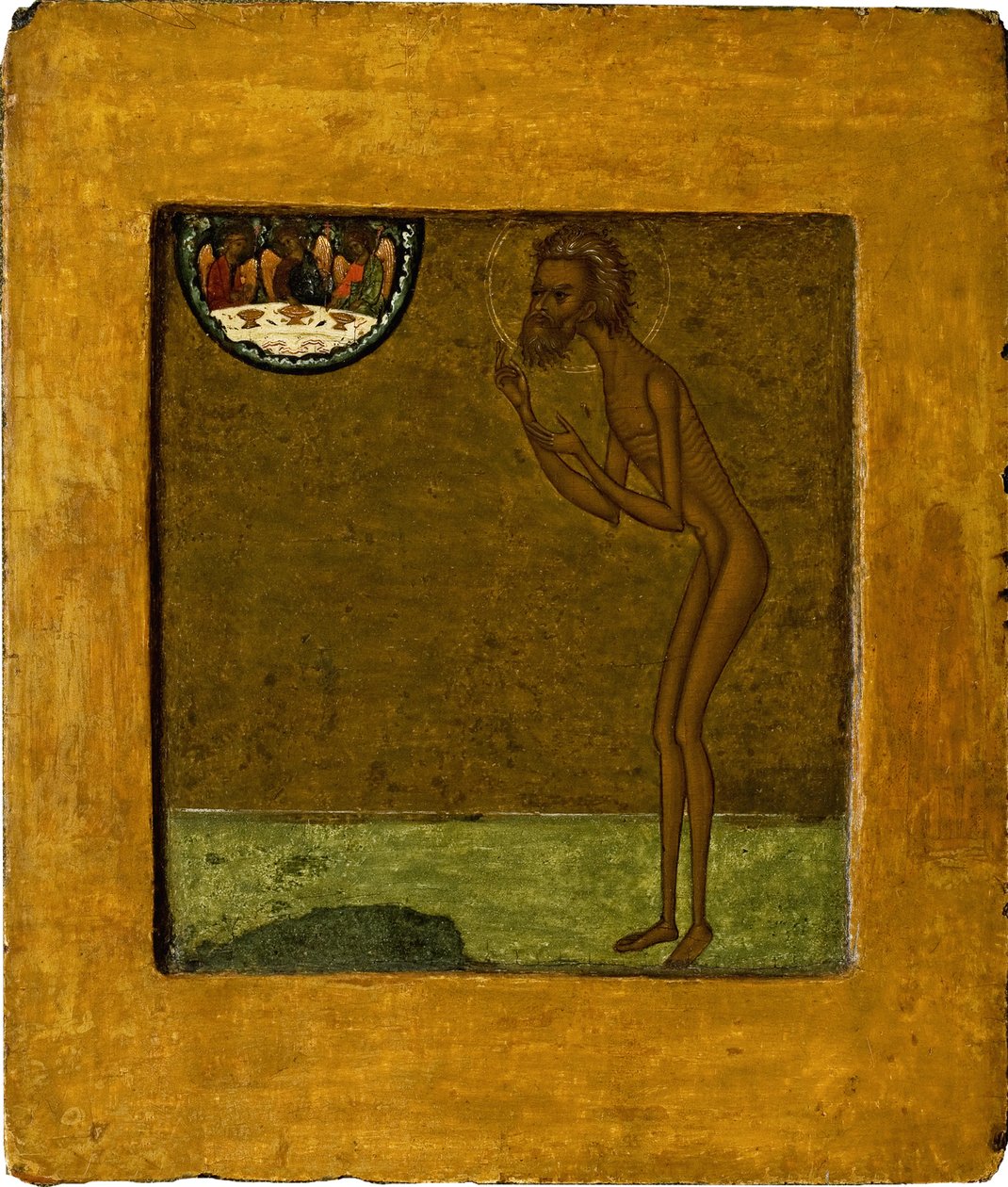 Basil de Gezegende, Eind 16e eeuw door Anonymous Russian icon painter