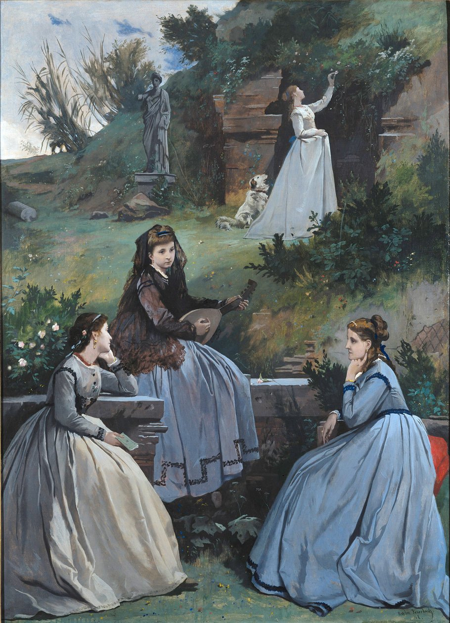 Lentebeeld door Anselm Feuerbach