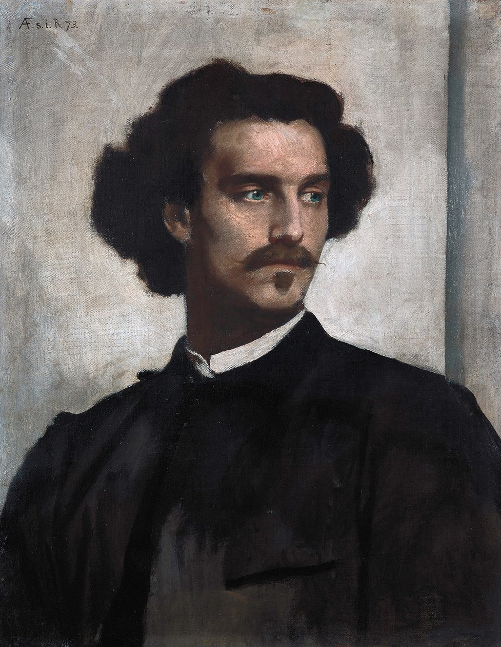 Zelfportret door Anselm Feuerbach