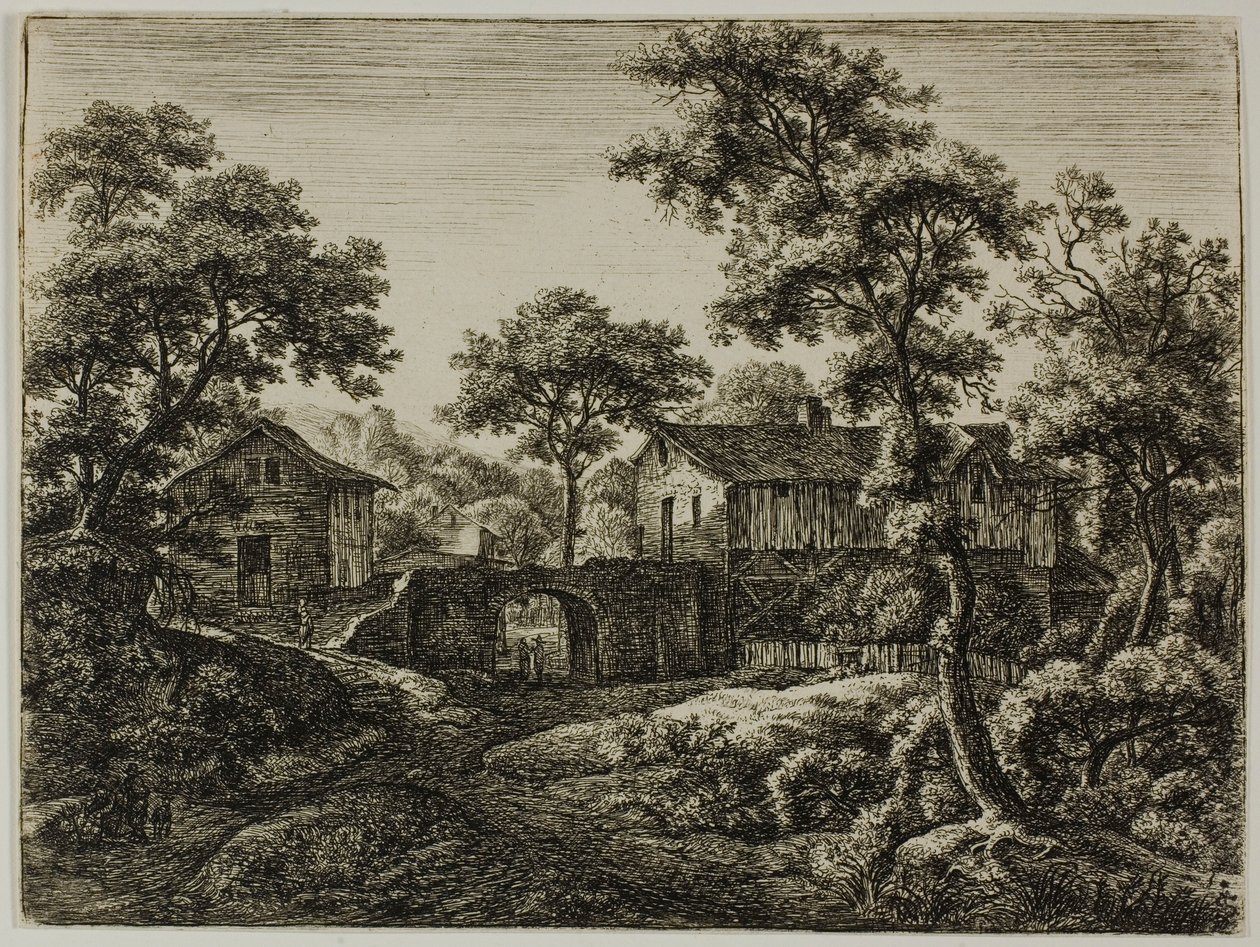 De Grote Poort door Anthonie Waterloo