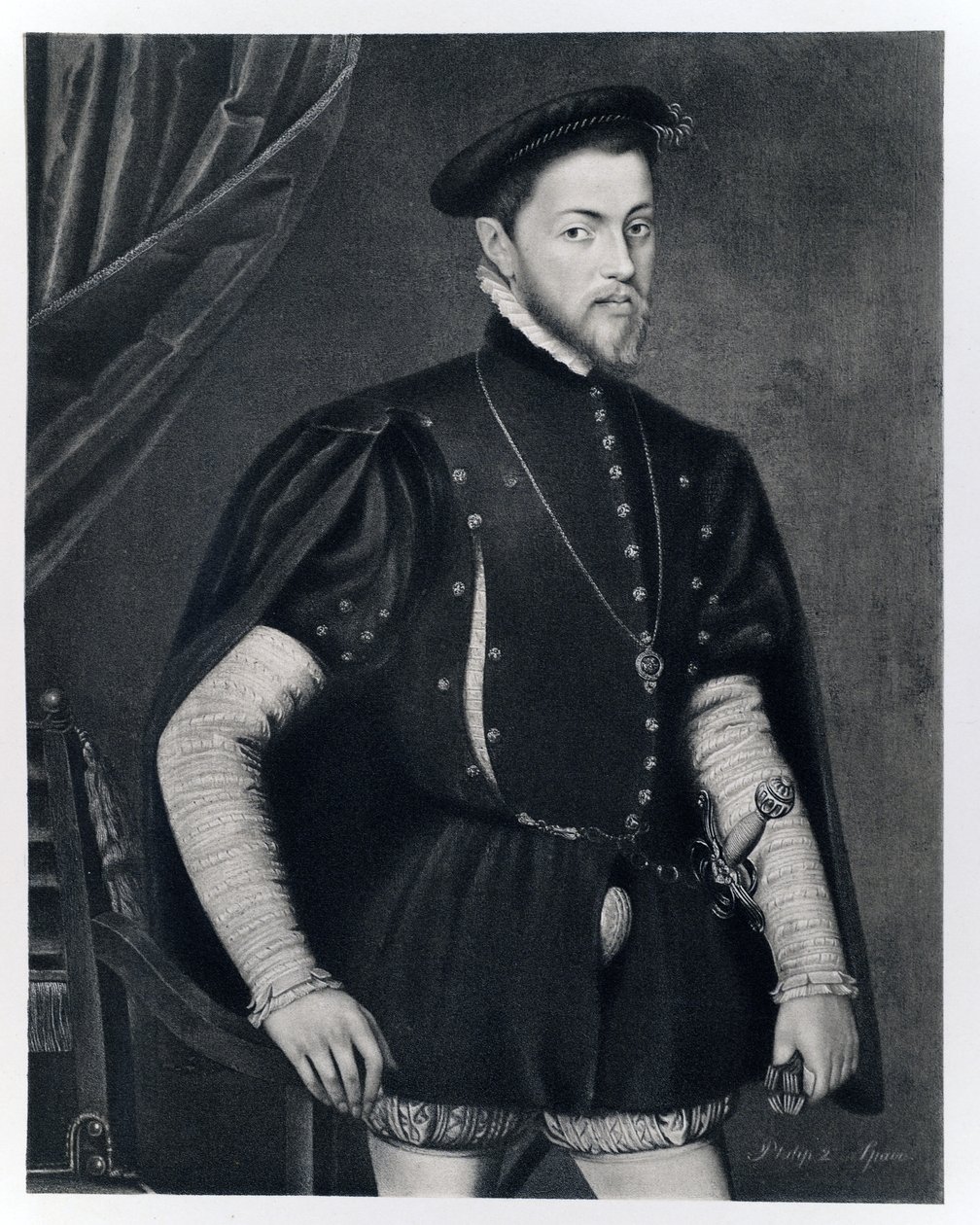 Filips II van Spanje, (1527-1598) uit 