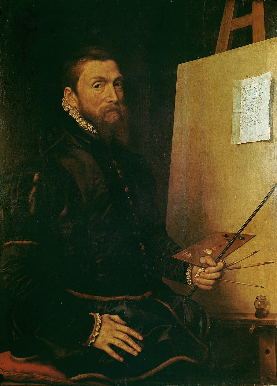 Zelfportret door Anthonis van Dashorst Mor