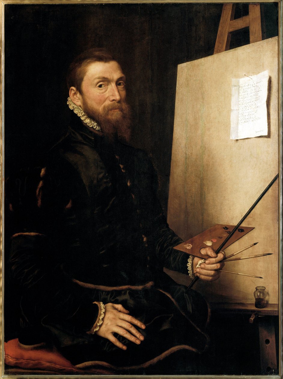 Zelfportret door after Anthonis Mor van Dashorst