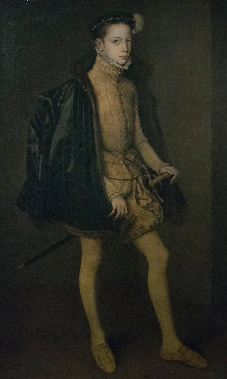 Alessandro Farnese door Anthonis van Dashorst (c.1519 1576/77) Mor