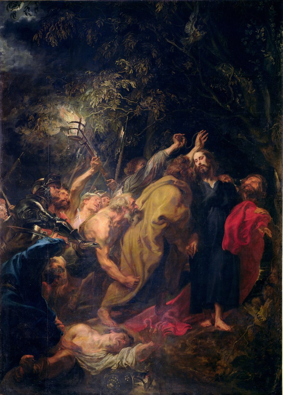 De Arrestatie van Christus in de Tuinen door Anthony van Dyck
