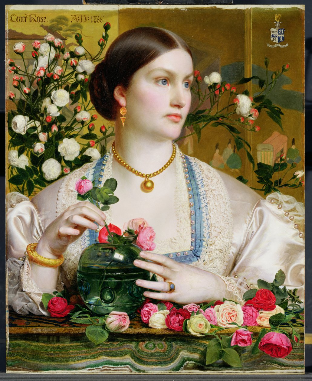 Grace Rose door Anthony Frederick Augustus Sandys