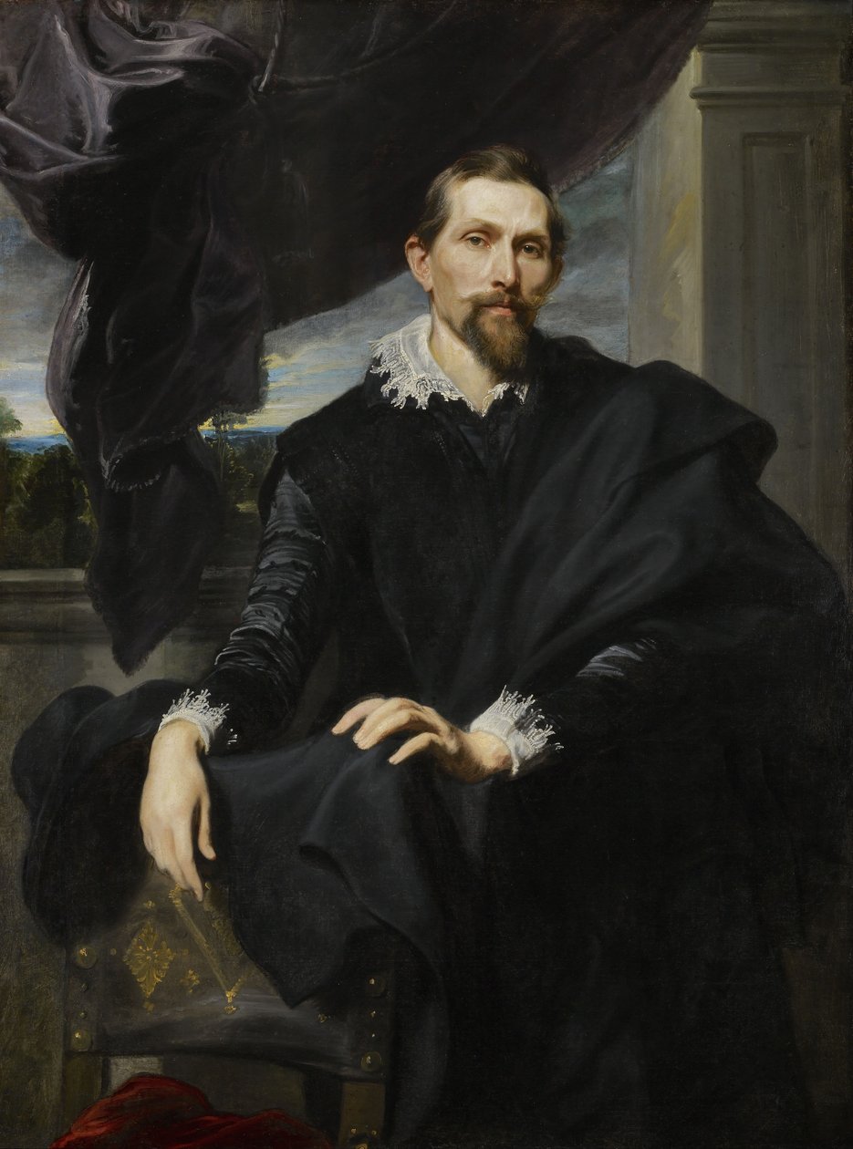 Frans Snyders door Anthony van Dyck