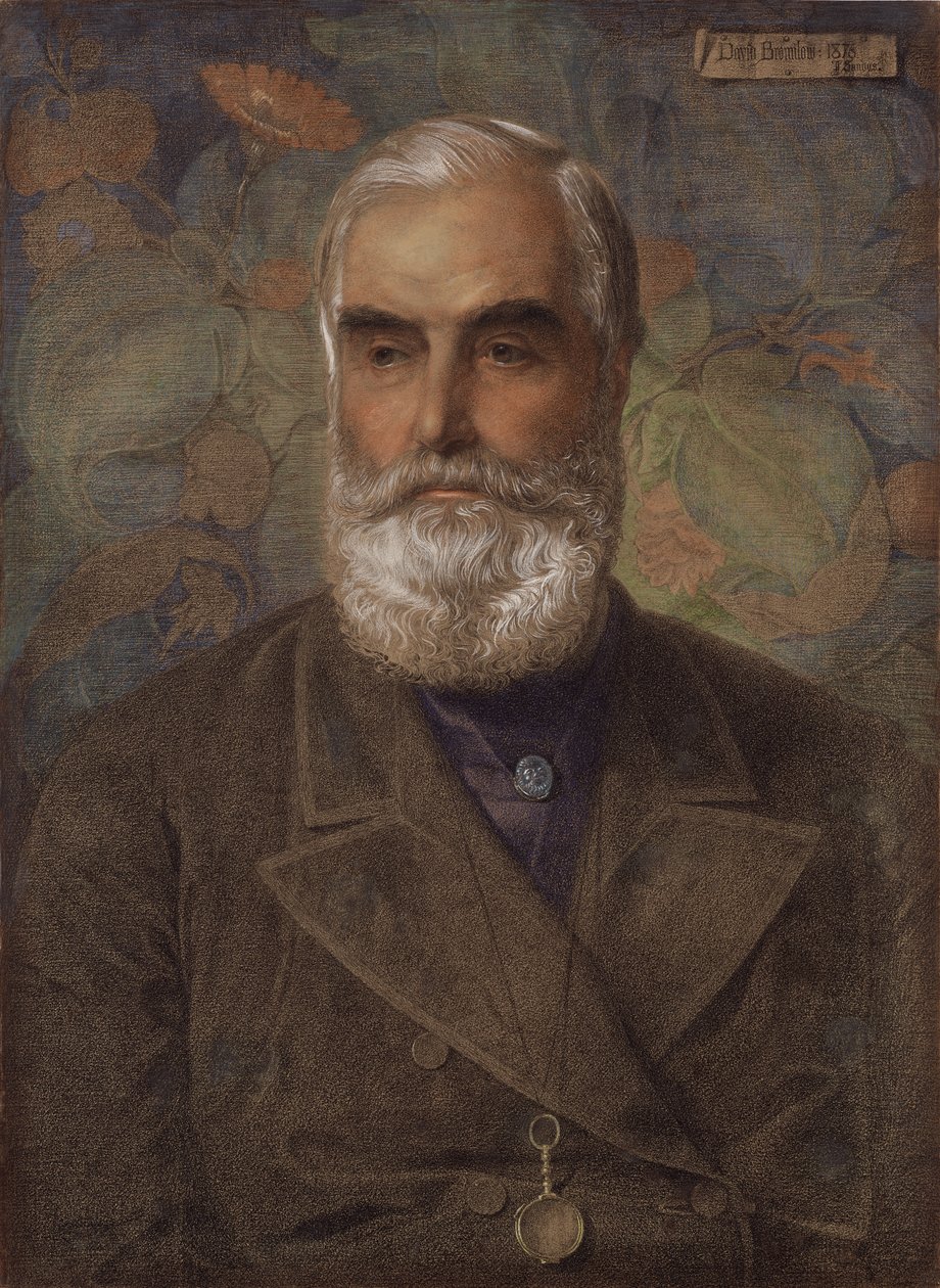 David Bromilow, verzamelaar van de Marlborough edelstenen door Anthony Frederick Augustus Sandys