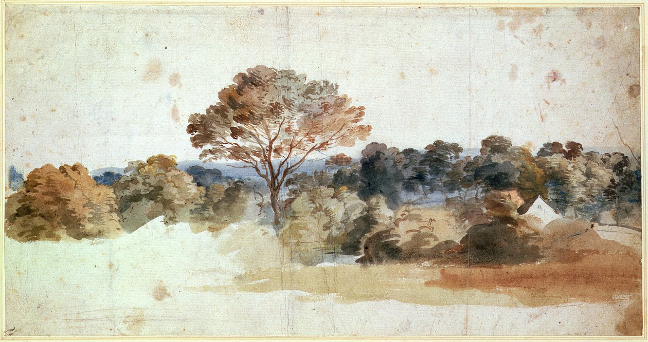 Een Landschap door Anthony van Dyck