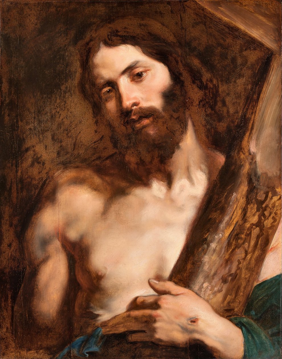Christus draagt het kruis, eerste derde van de 17e eeuw door Anthony van Dyck