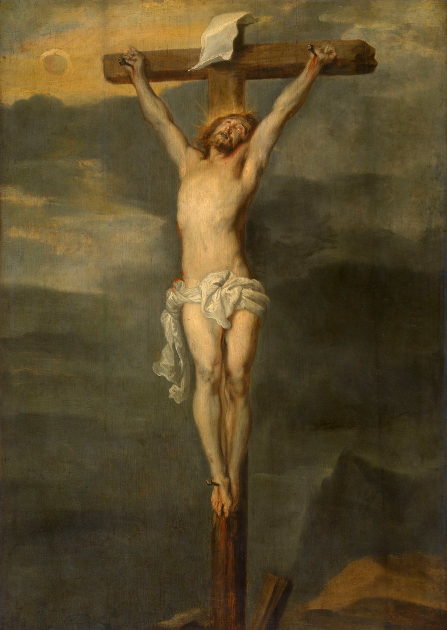 Christus aan het kruis door Anthony van Dyck