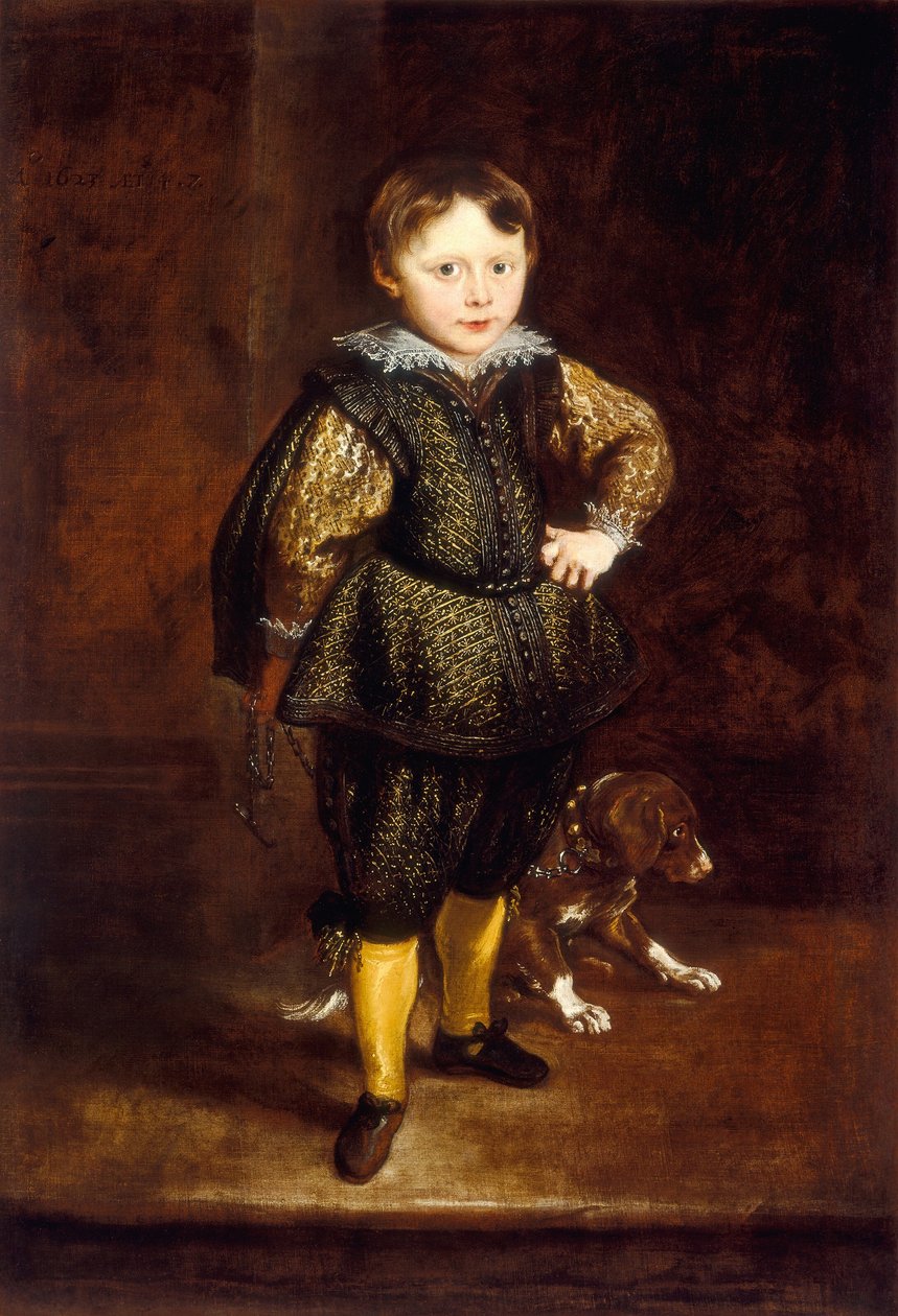 Filippo Cattaneo door Anthony van Dyck