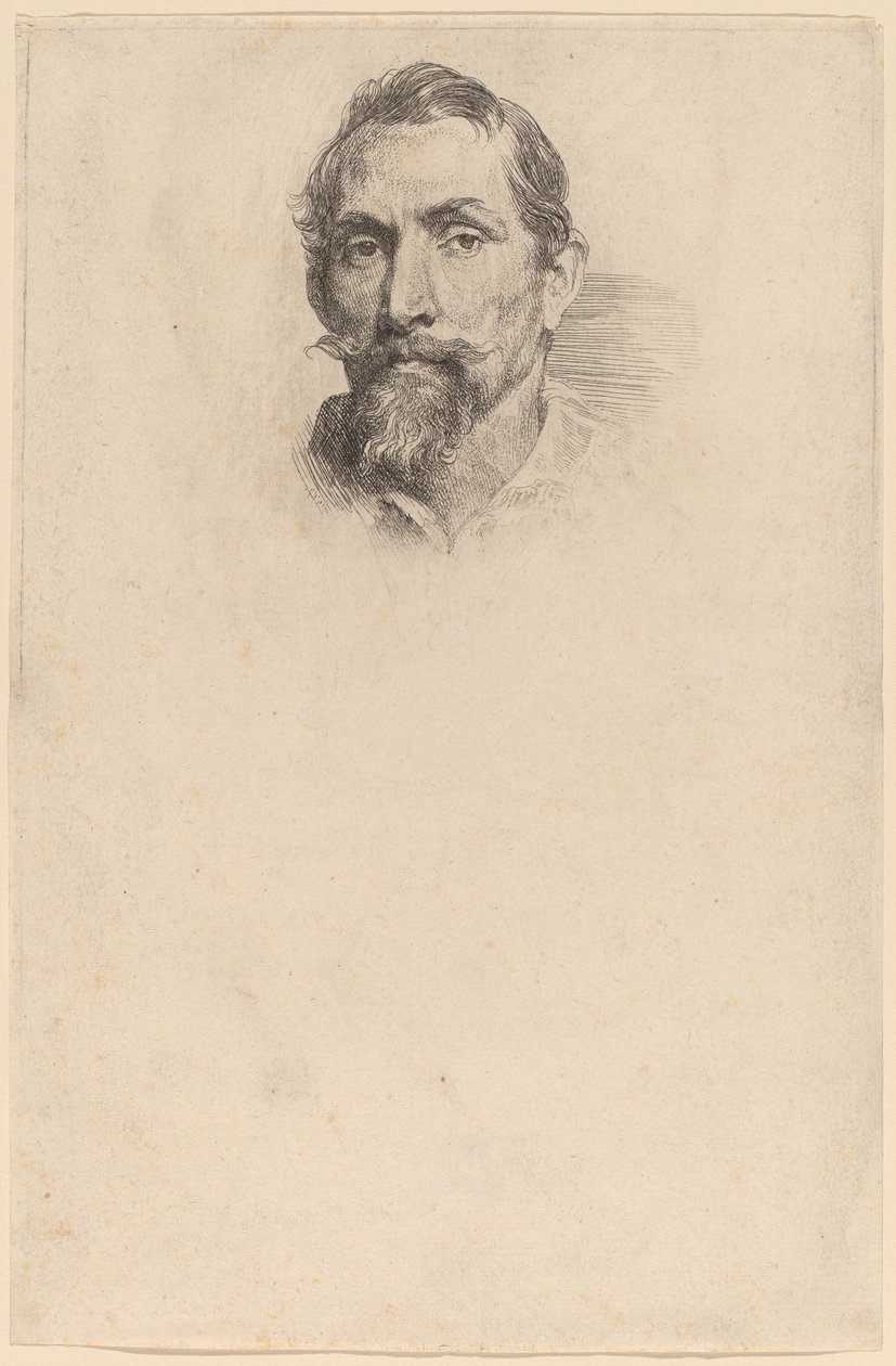 Frans Snyders, waarschijnlijk 1626-1641 door Anthony van Dyck