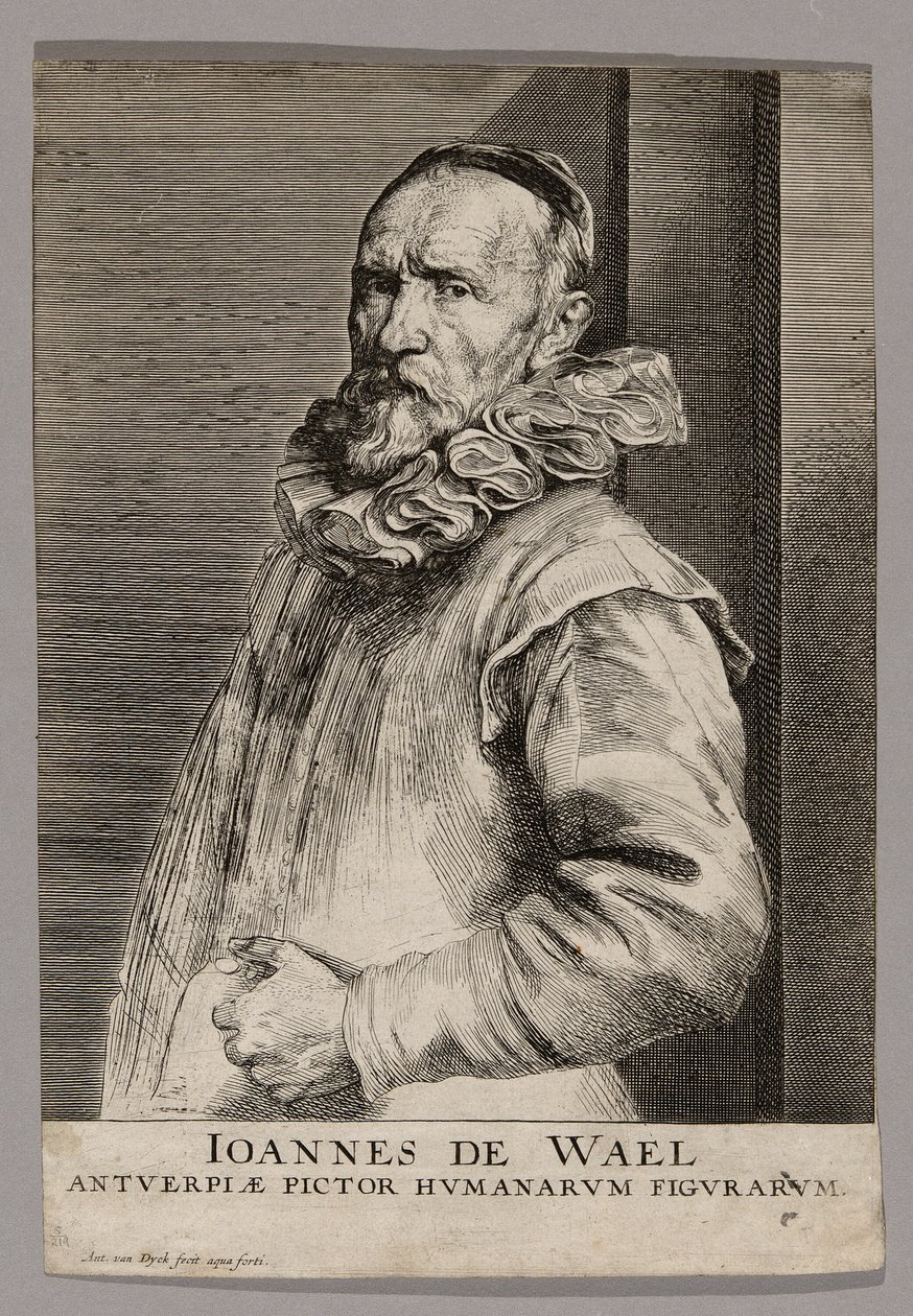 Jan de Wael door Anthony van Dyck