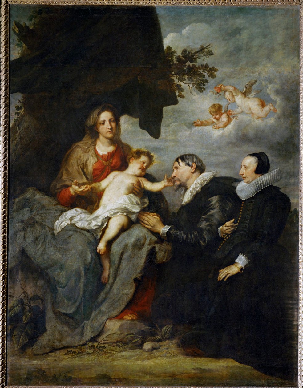 Onze Lieve Vrouw van de Donoren ... door Anthony van Dyck
