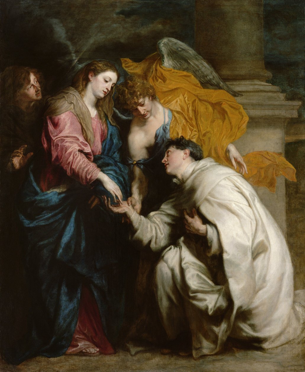 De visioen van de zalige Hermann van Steinfeld, ook wel Joseph genoemd door Anthony van Dyck