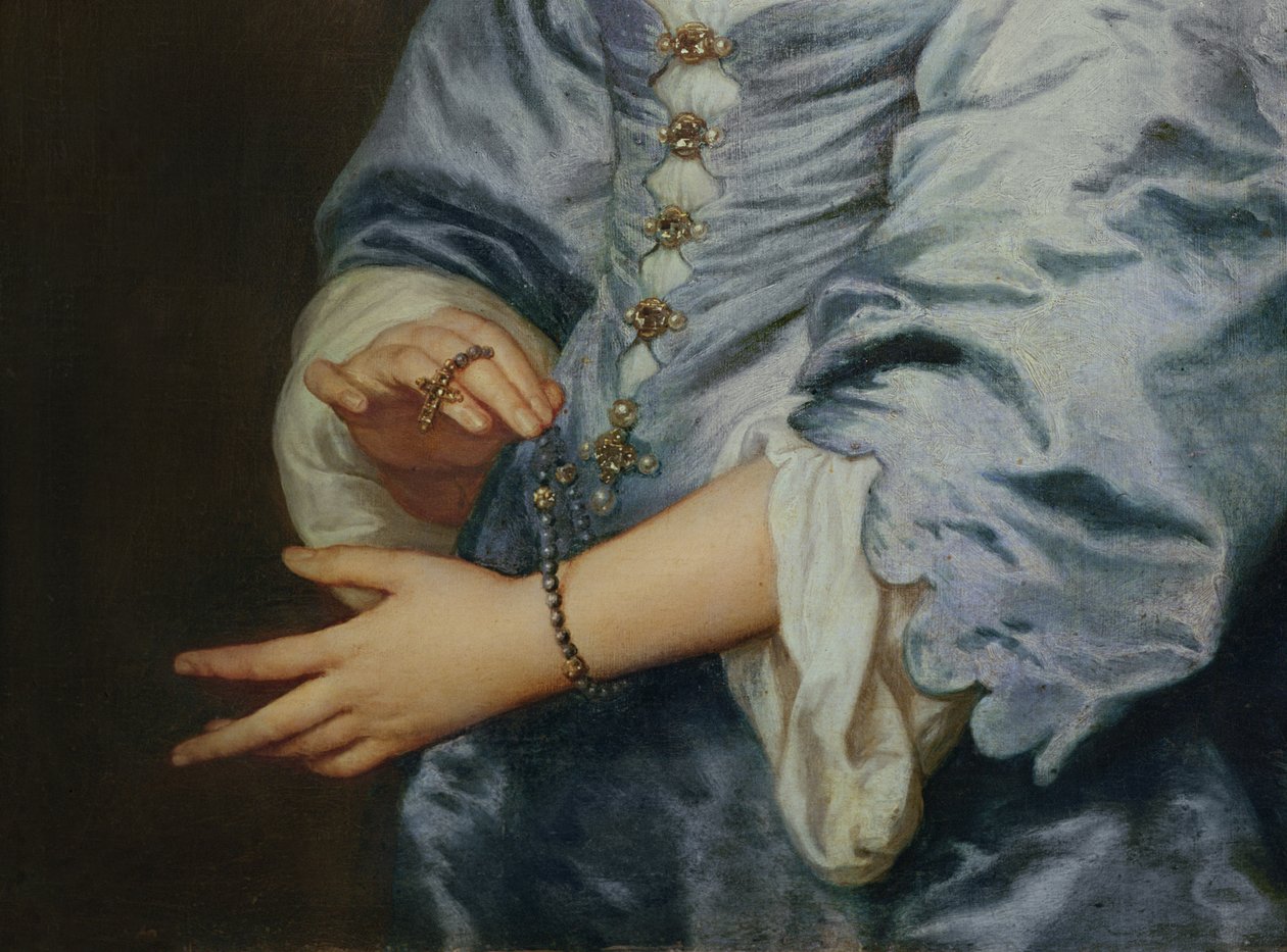 Marie Ruthven, Dame van Dyck, c.1639 door Anthony van Dyck
