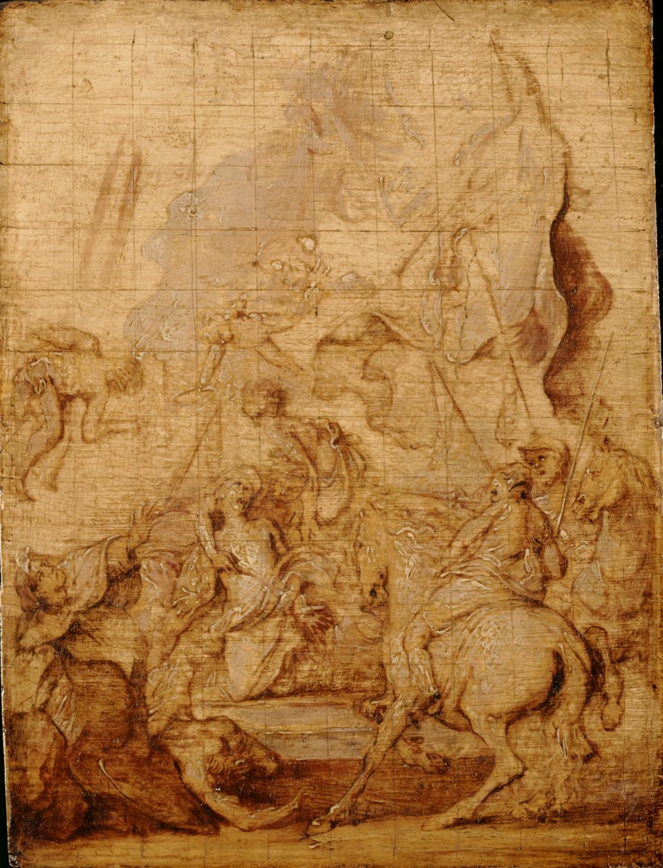 Martelaarschap van Sint Joris door Anthony van Dyck