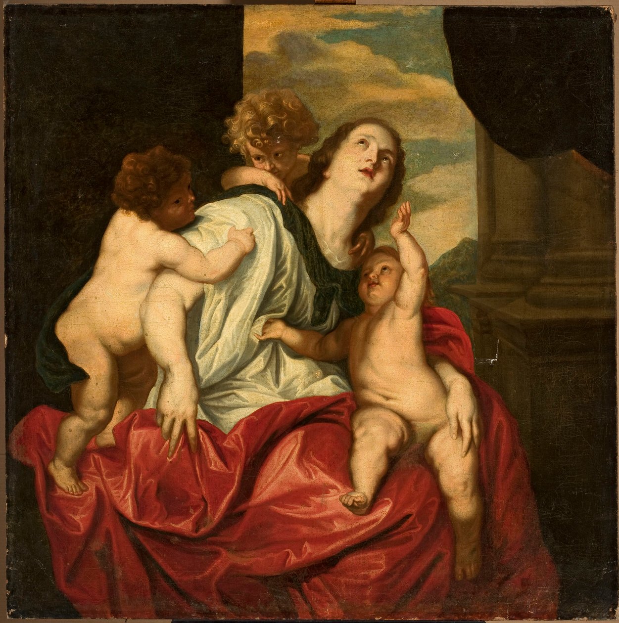 Barmhartigheid door Anthony van Dyck