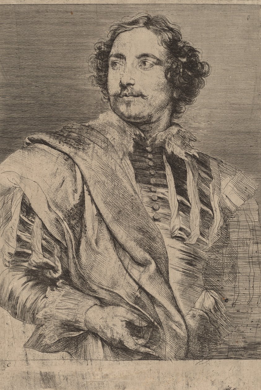 Paulus Pontius, waarschijnlijk 1626-1641 door Anthony van Dyck
