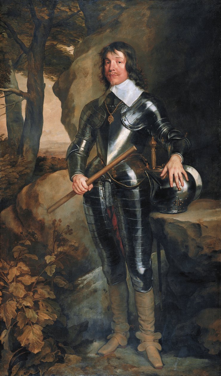 Portret van James, 1e hertog van Hamilton (1606-1649) door Anthony van Dyck