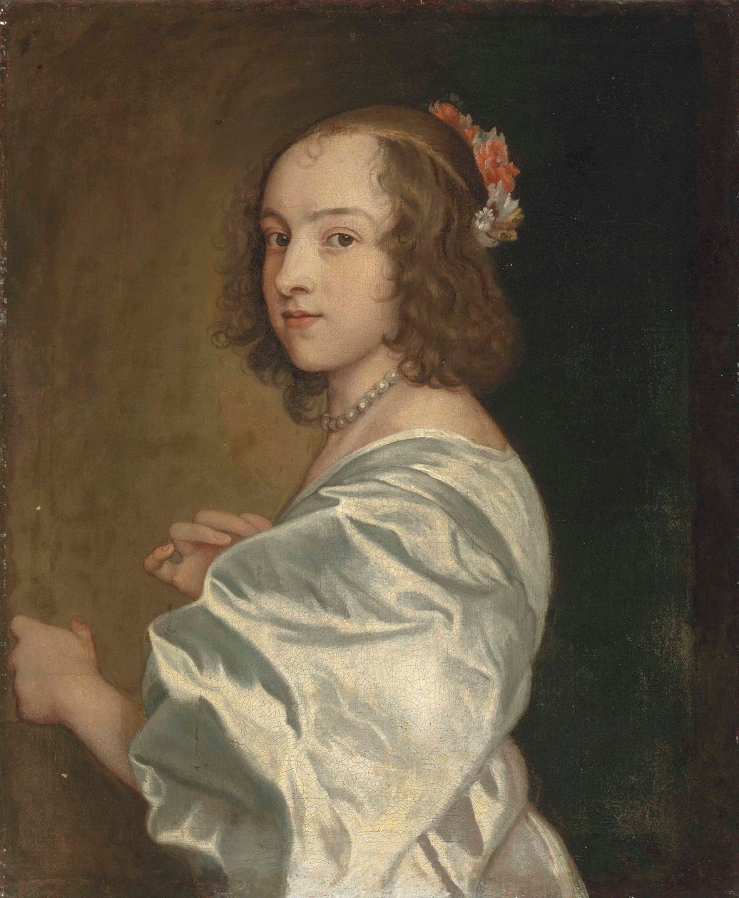 Portret van Margaret Lemon door Anthony van Dyck
