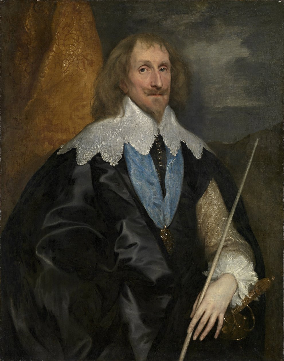 Portret van Philip Herbert, 4e graaf van Pembroke door Anthony van Dyck
