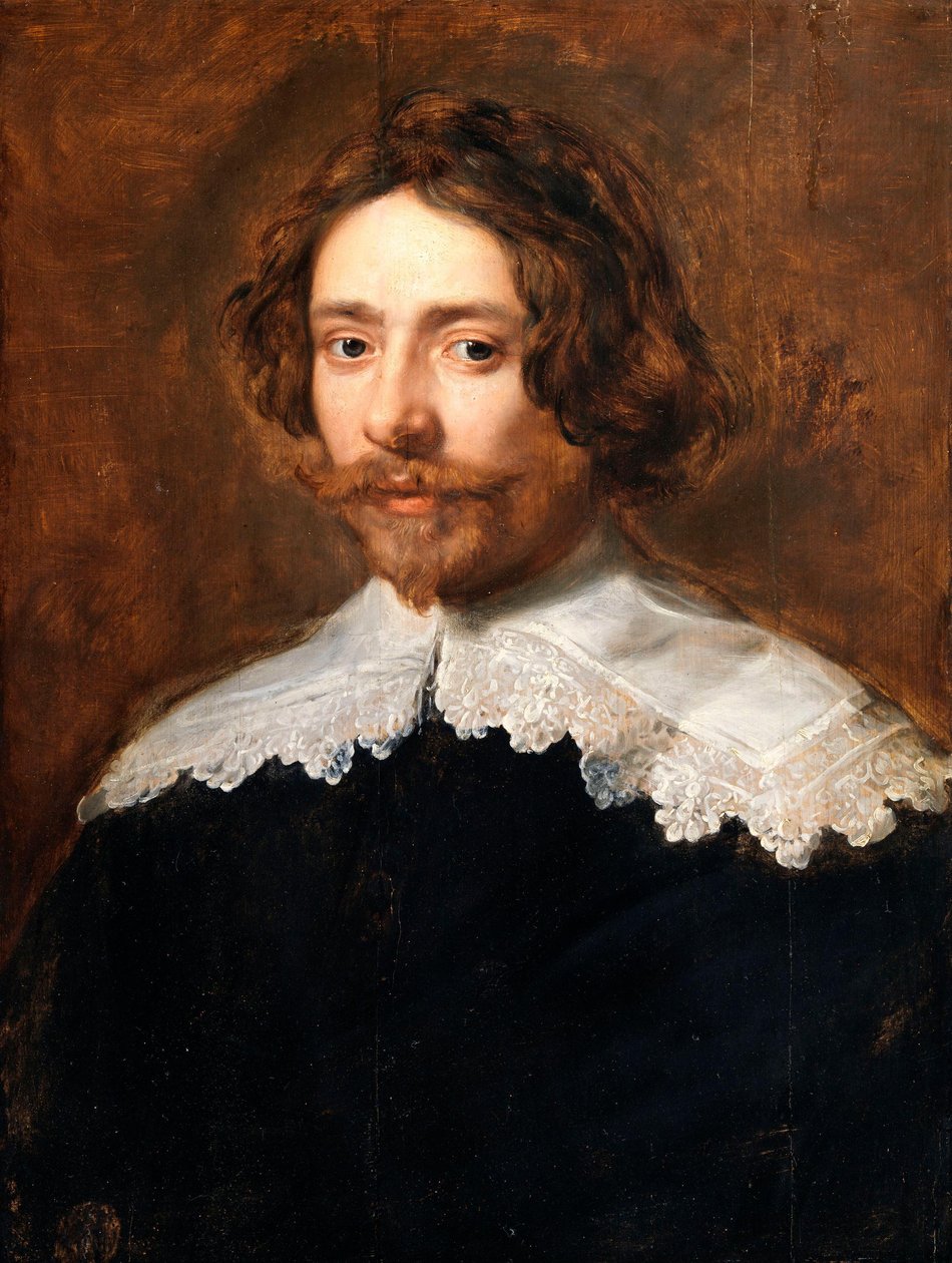 Portret van een man door Anthony van Dyck