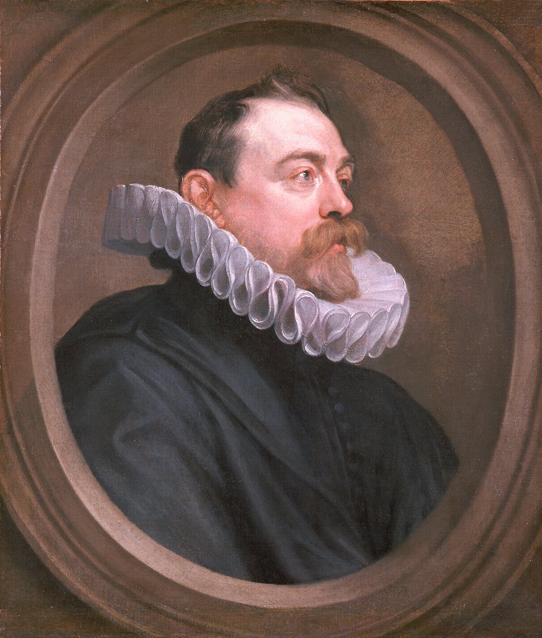 Portret van een man door Anthony van Dyck