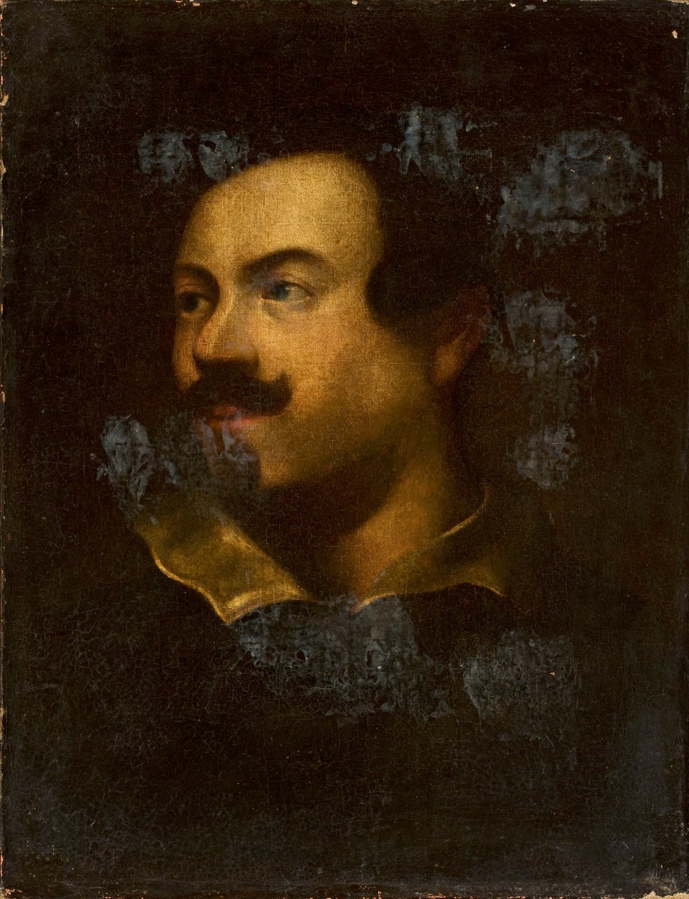 Portret van een man door Anthony van Dyck