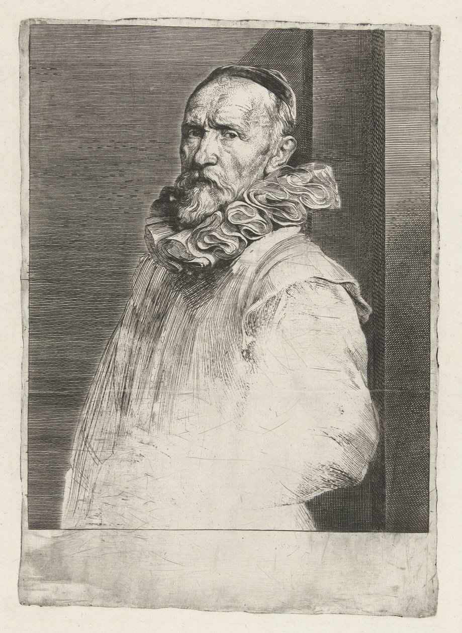 Portret van Hans de Wael door Anthony van Dyck