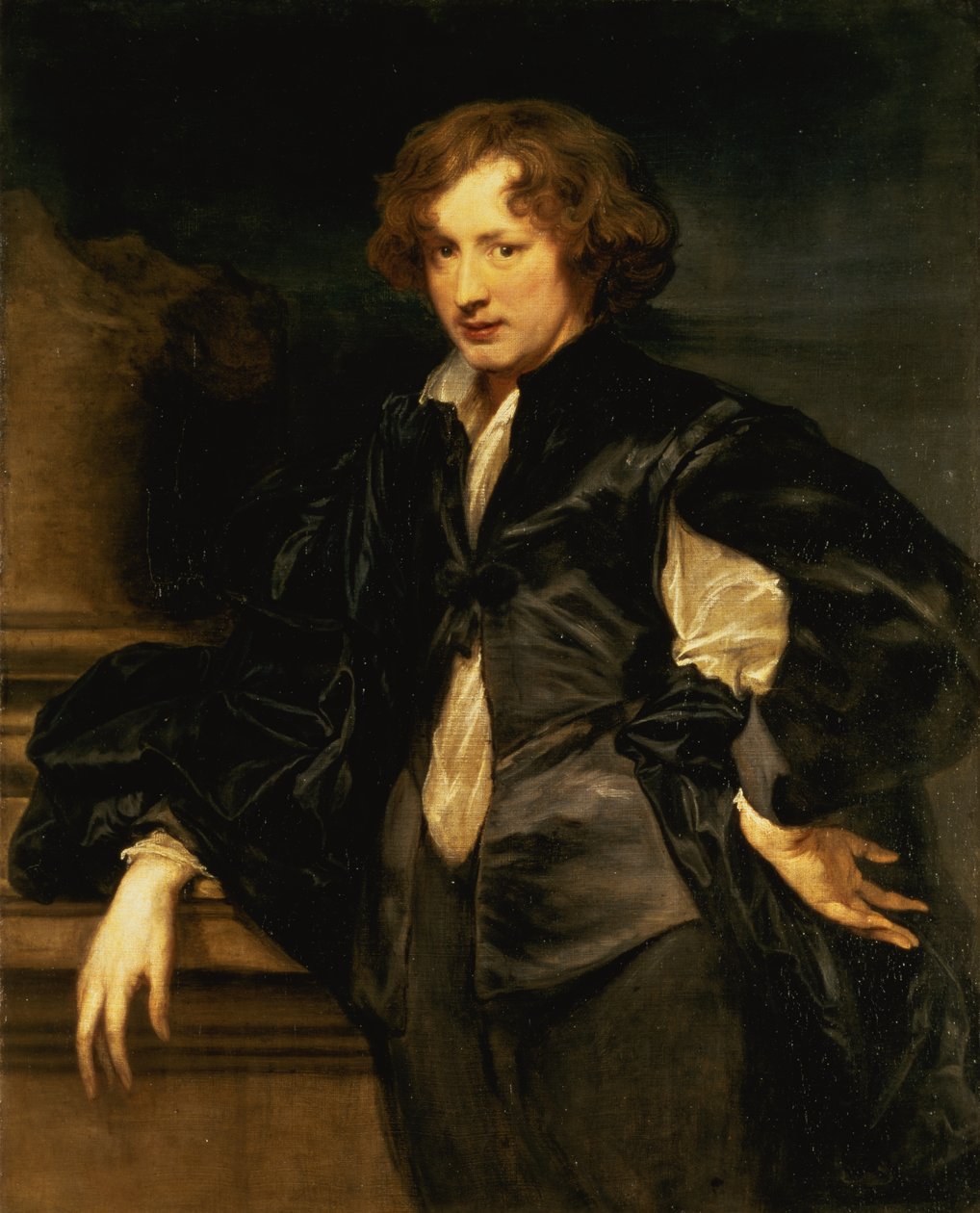 Zelfportret, c.1620-21 door Anthony van Dyck