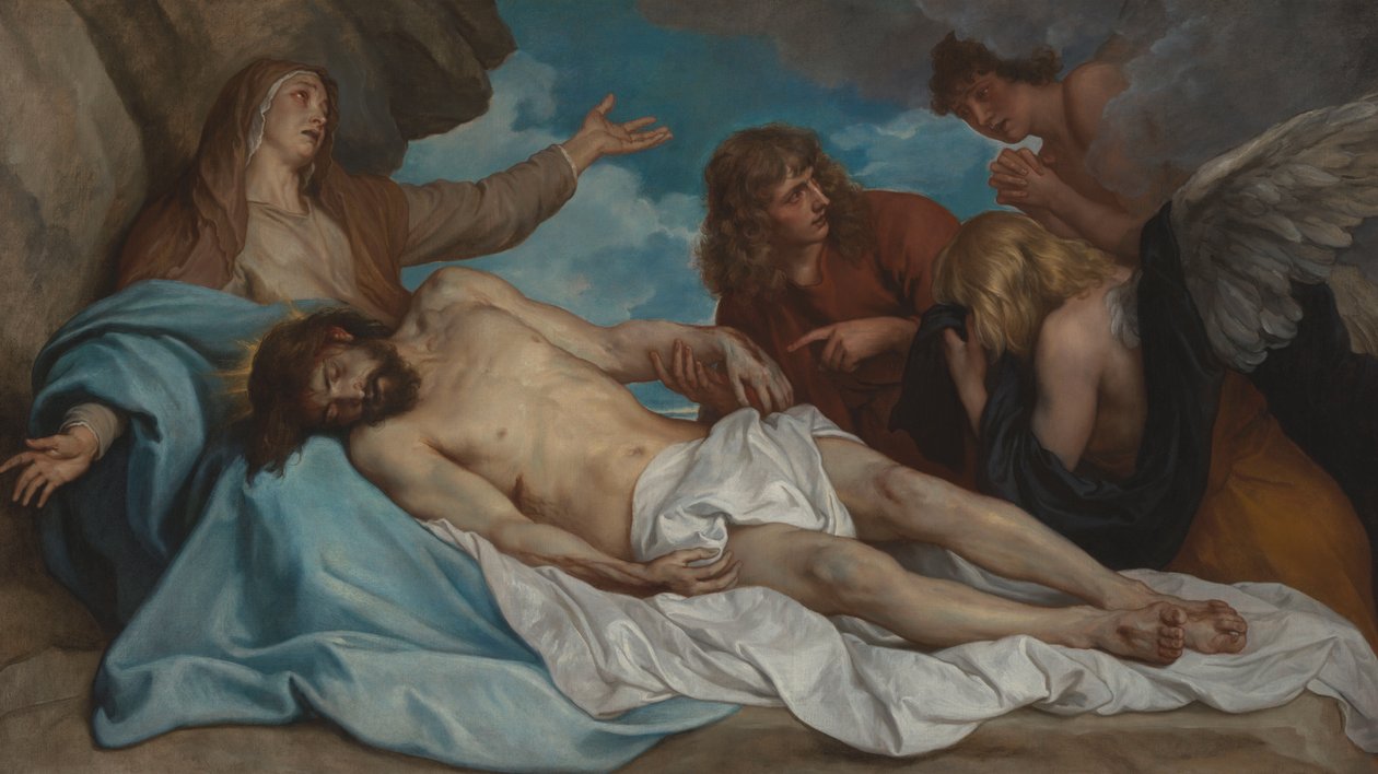 De bewening van de dode Christus door Anthony van Dyck