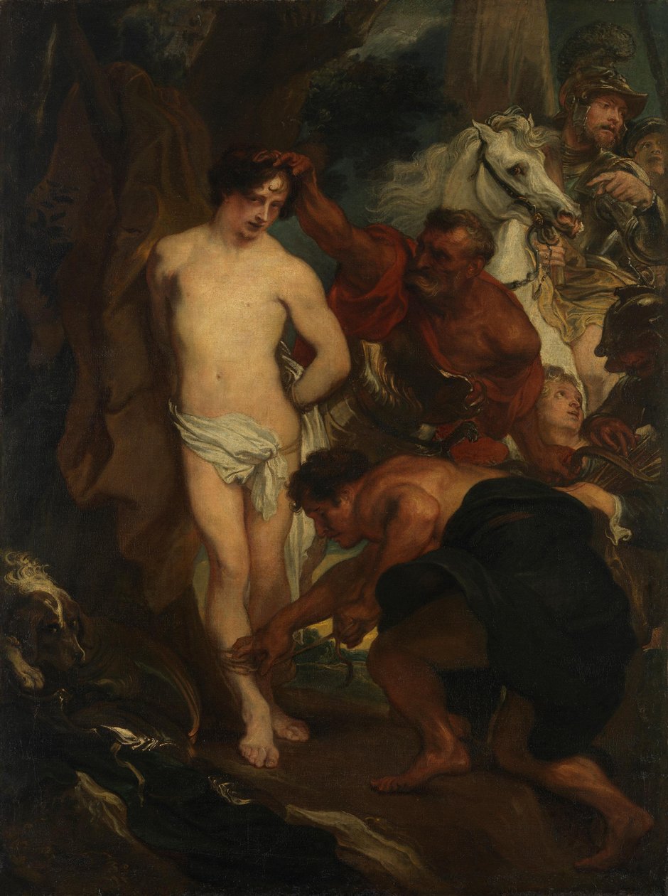 Het martelaarschap van de heilige Sebastiaan door Anthony van Dyck