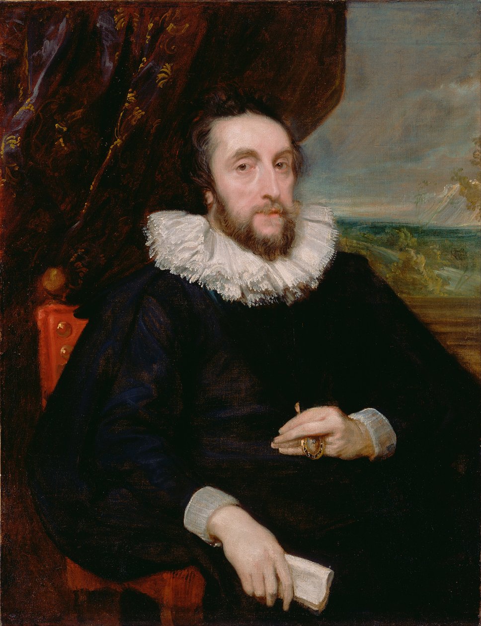 Thomas Howard, 21e graaf van Arundel door Anthony van Dyck