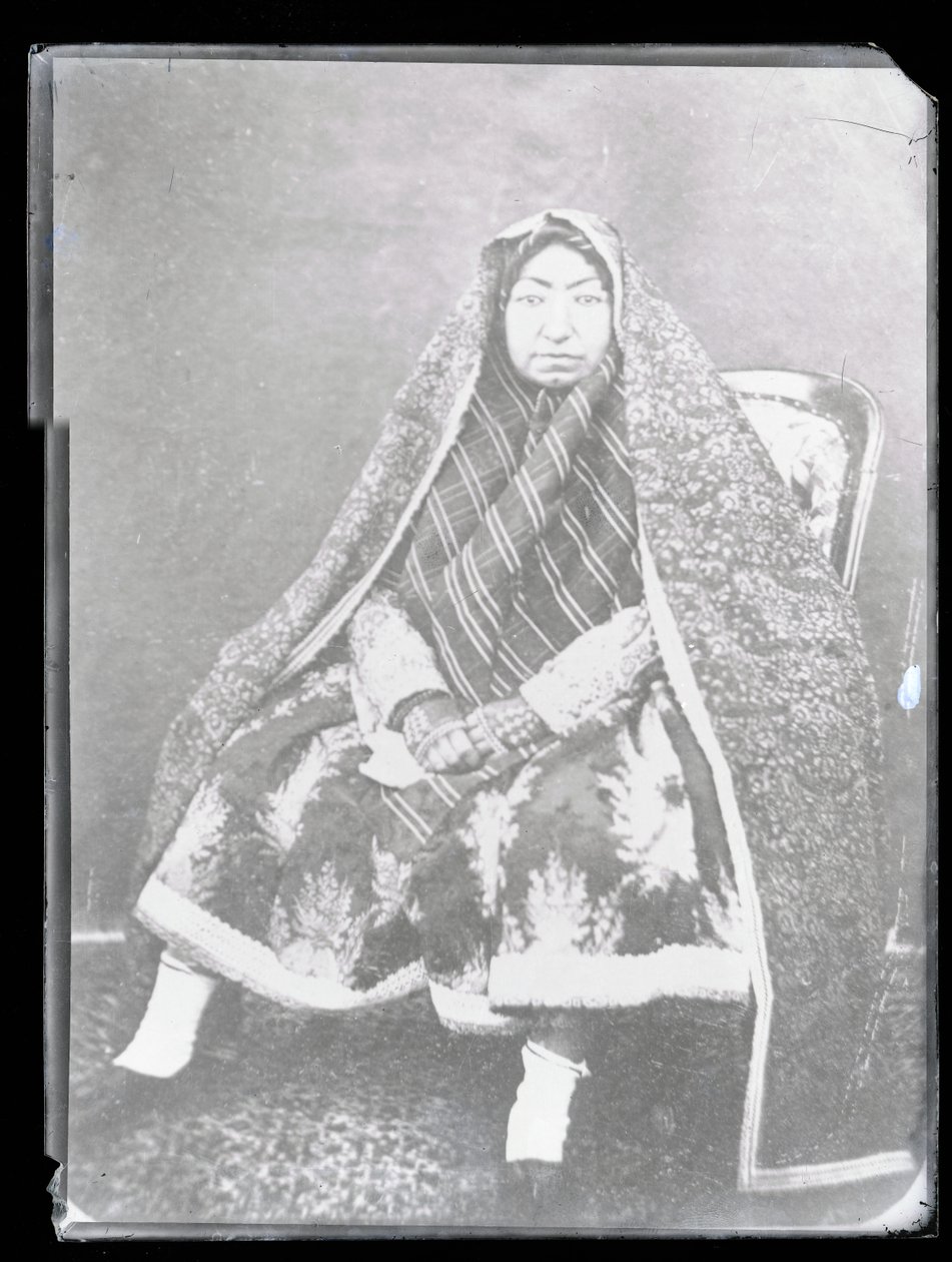 Studiportret: Nasir Al-Din Shah