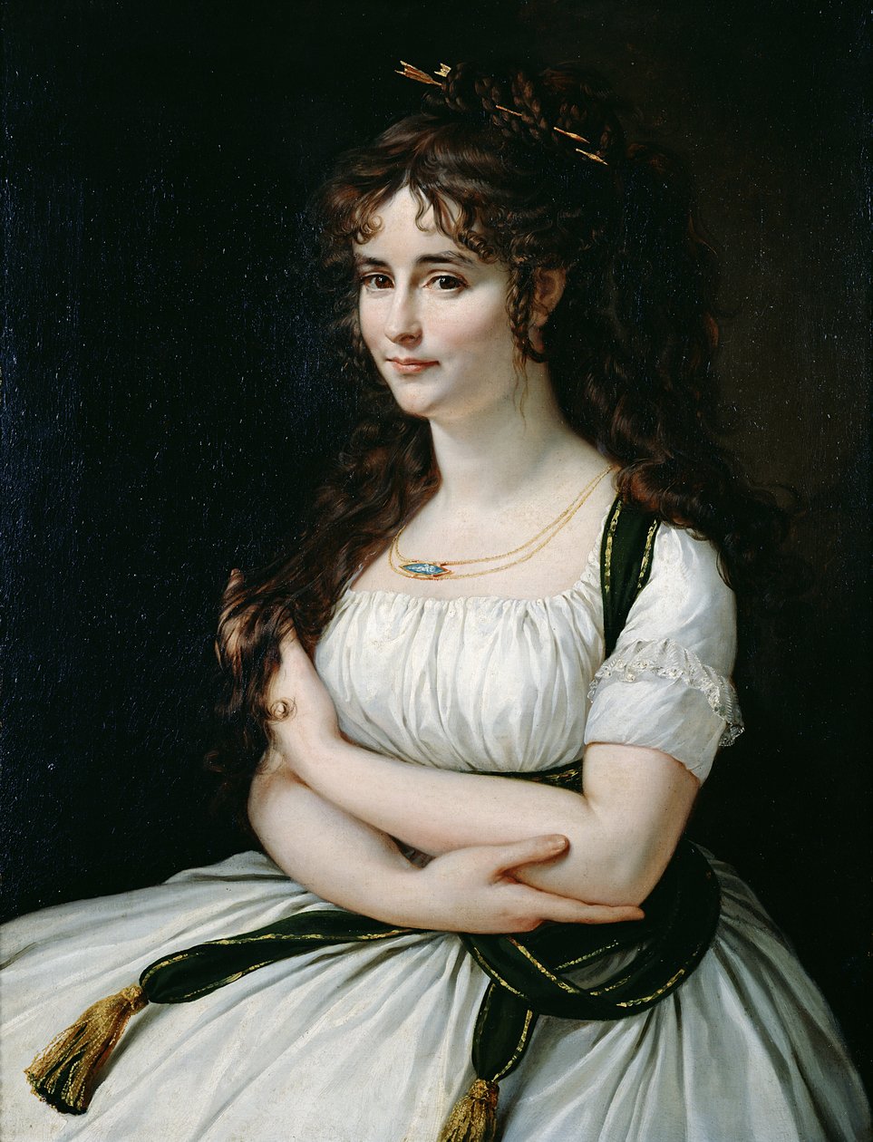 Madame Pasteur (1773-1841) door Antoine Jean Gros