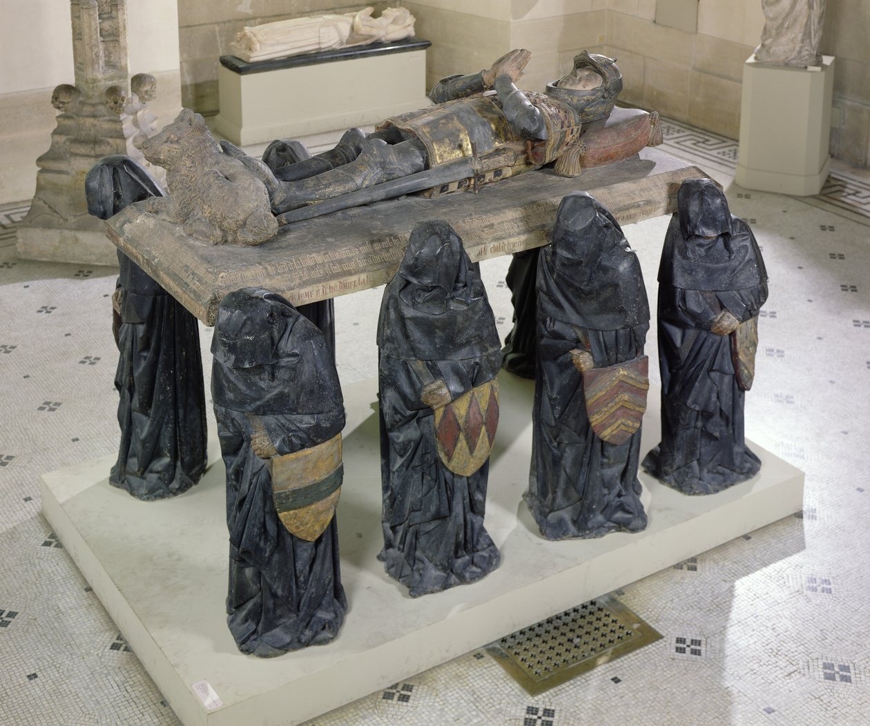 Graf van Philippe Pot (1428-94) van Citeaux Abbey, c.1480-83 door Antoine Le Moiturier
