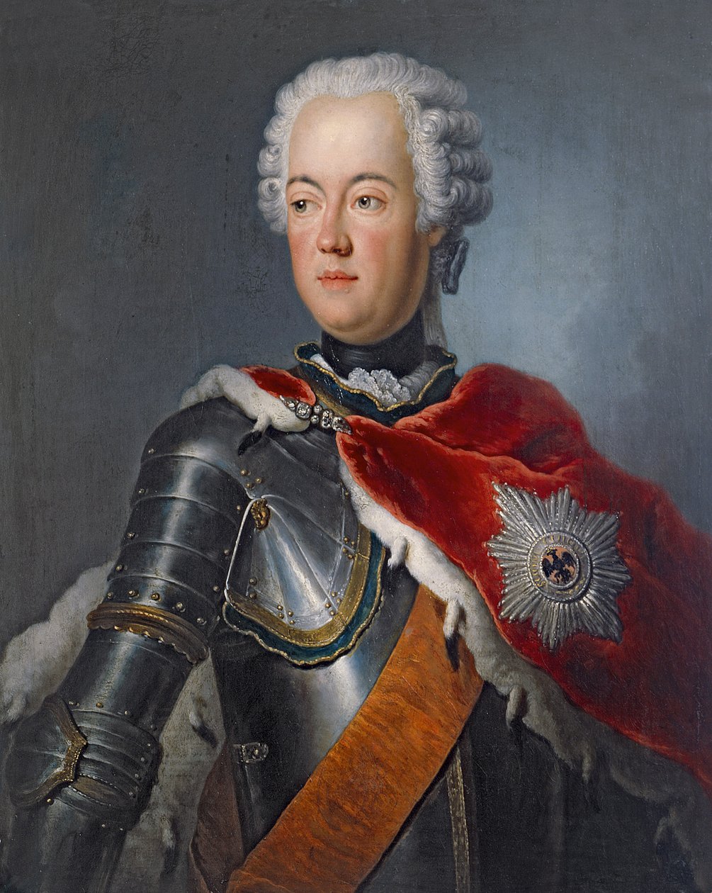 Prins Augustus Willem door Antoine Pesne