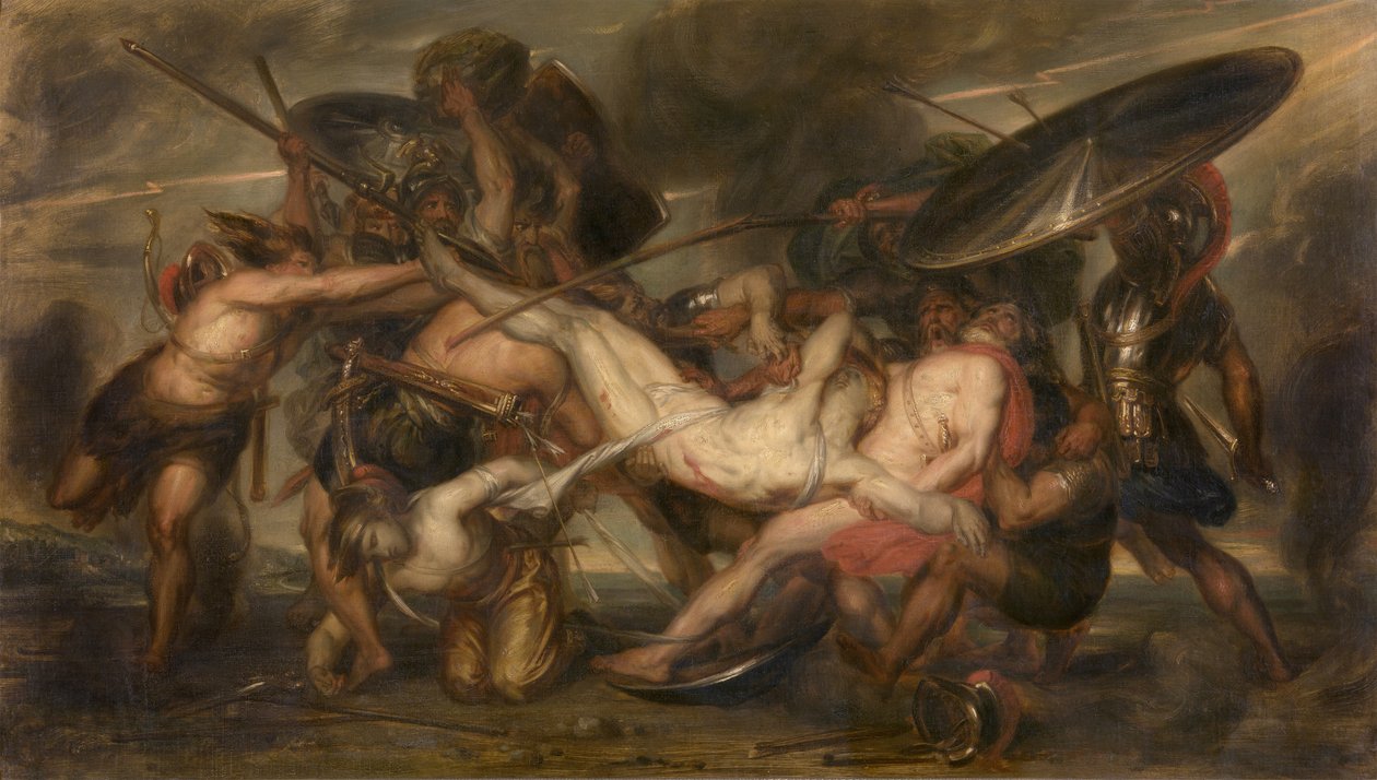 Onbekend beeld door Antoine Wiertz