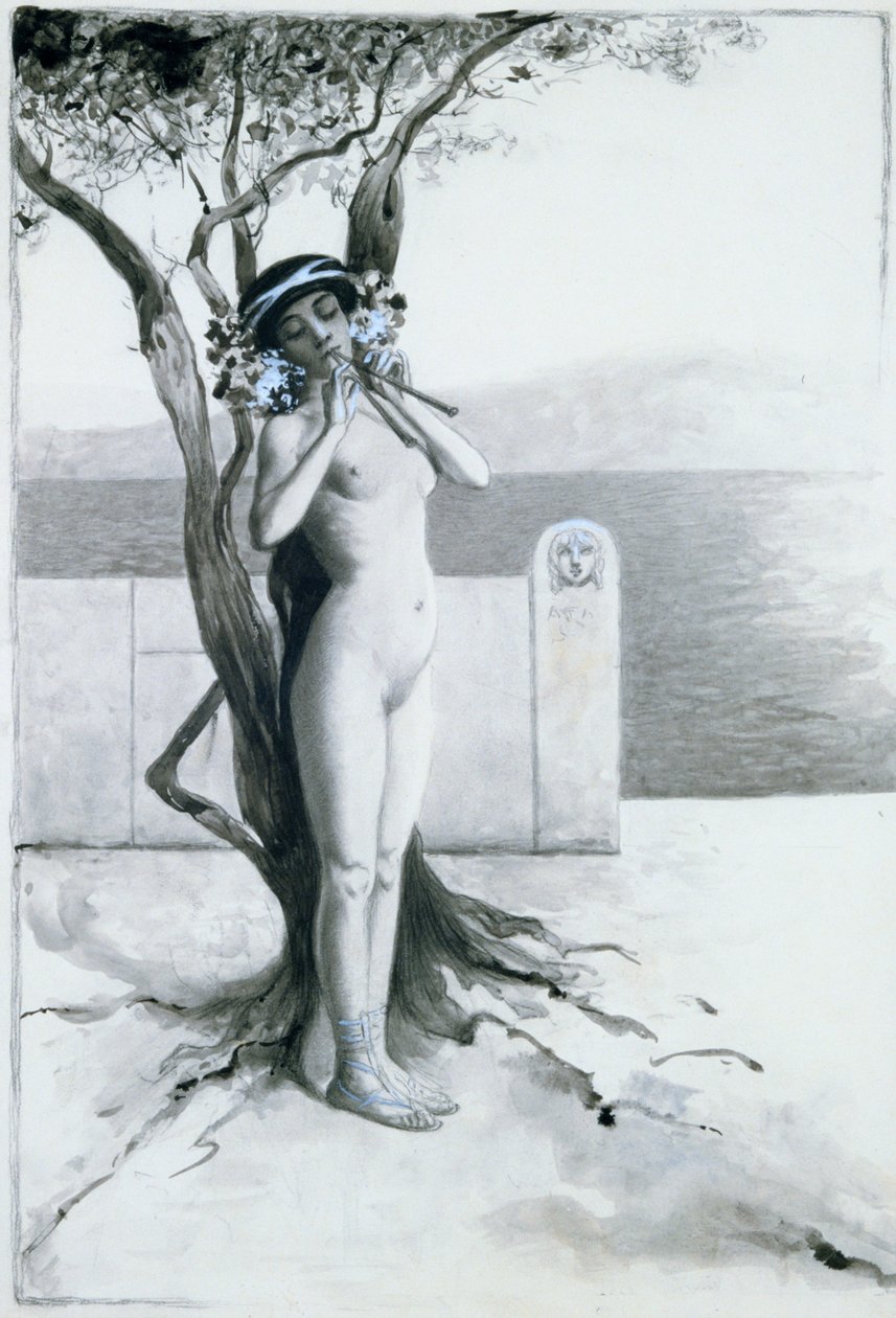 Aphrodite, 1896 door Antoine Calbet