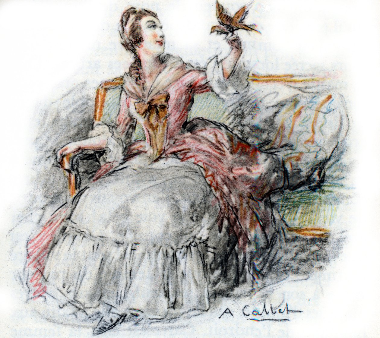 Charlotte door Antoine Calbet