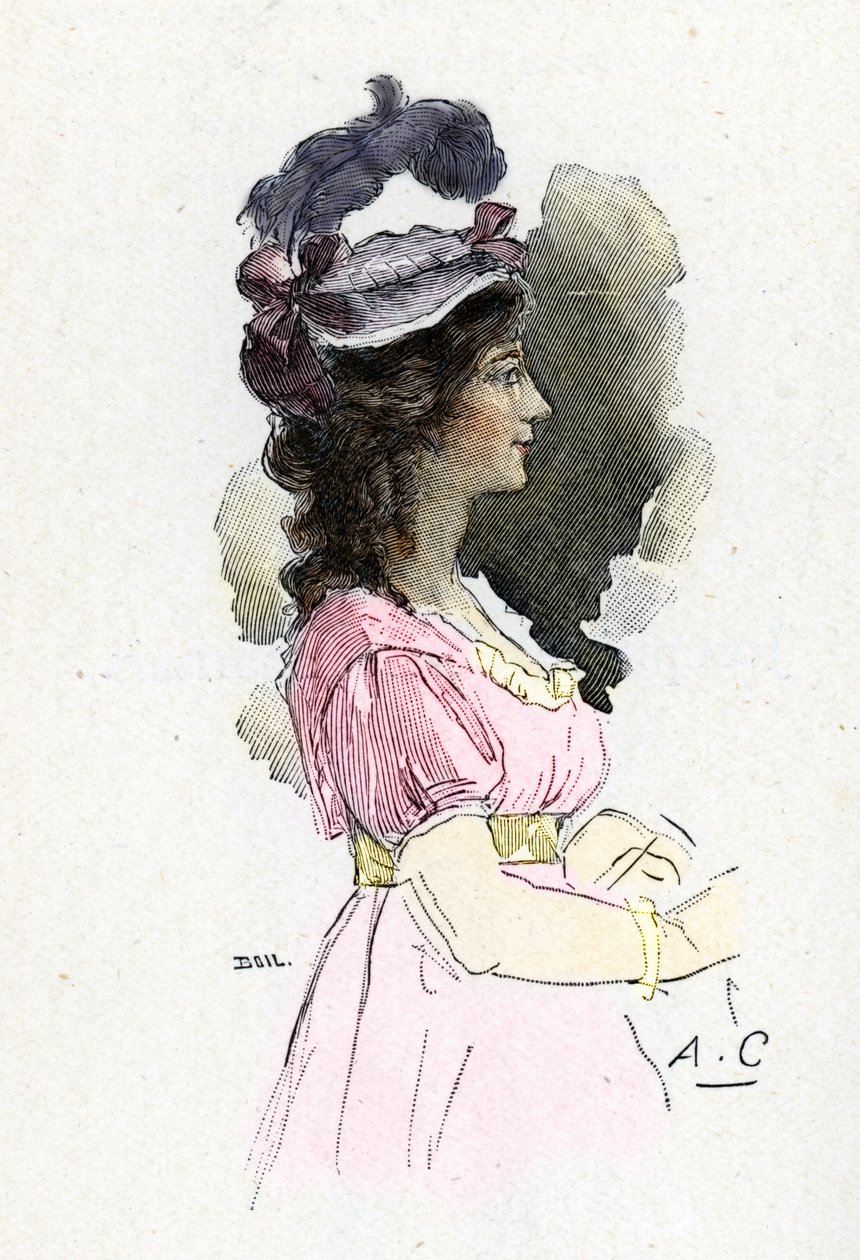 Portret van Josephine de Beauharnais (1763-1814) door Antoine Calbet